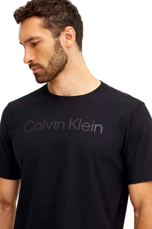 Calvin Klein Performance Μπλουζάκι προπόνησης Calvin Klein Performance χρώμα: μαύρο, 00GMF4K124