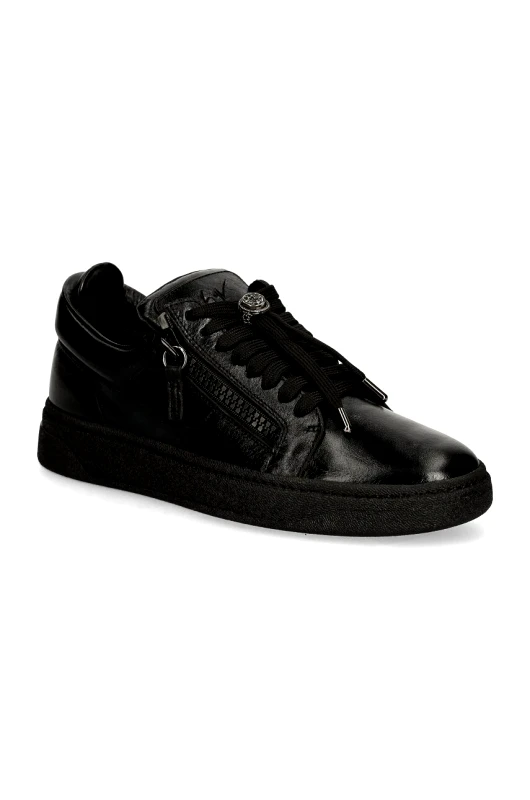 Giuseppe Zanotti Δερμάτινα αθλητικά παπούτσια Giuseppe Zanotti GZ χρώμα: μαύρο, RU40019.003