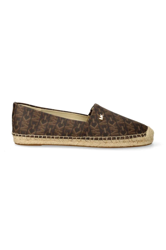 MICHAEL Michael Kors Εσπαντρίγιες MICHAEL Michael Kors Kendrick χρώμα: καφέ, 40R4KNFP1B
