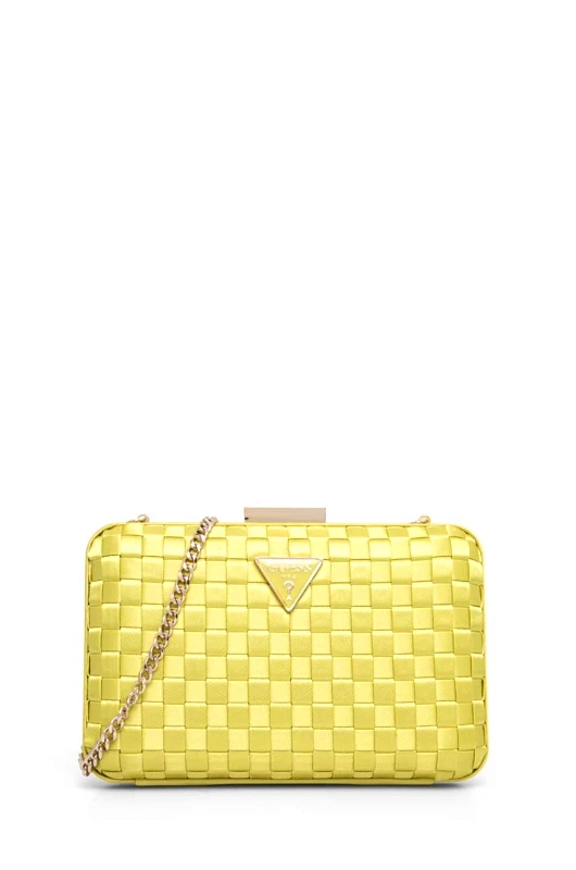Guess Τσάντα Guess χρώμα: πράσινο