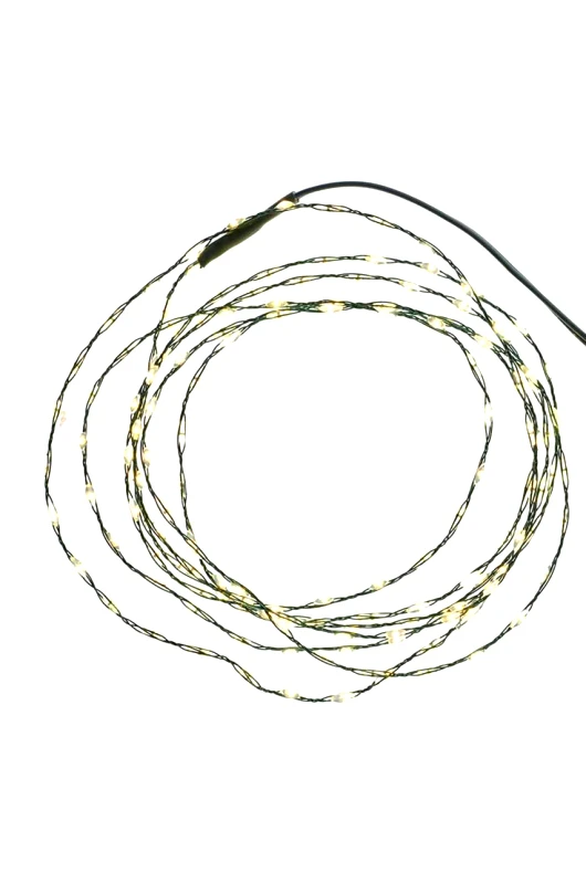 Sirius Ελαφριά αλυσίδα Sirius Kiki, 155 LED, 2m+ 5m