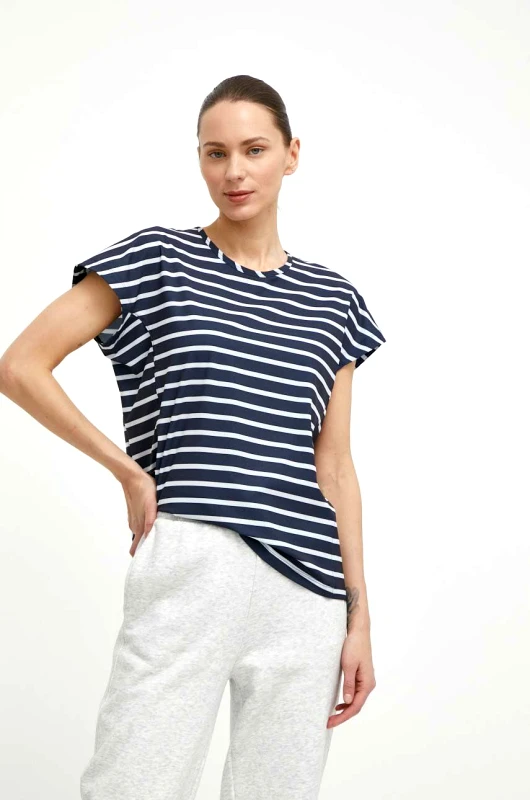 Helly Hansen Μπλουζάκι Helly Hansen χρώμα: ναυτικό μπλε