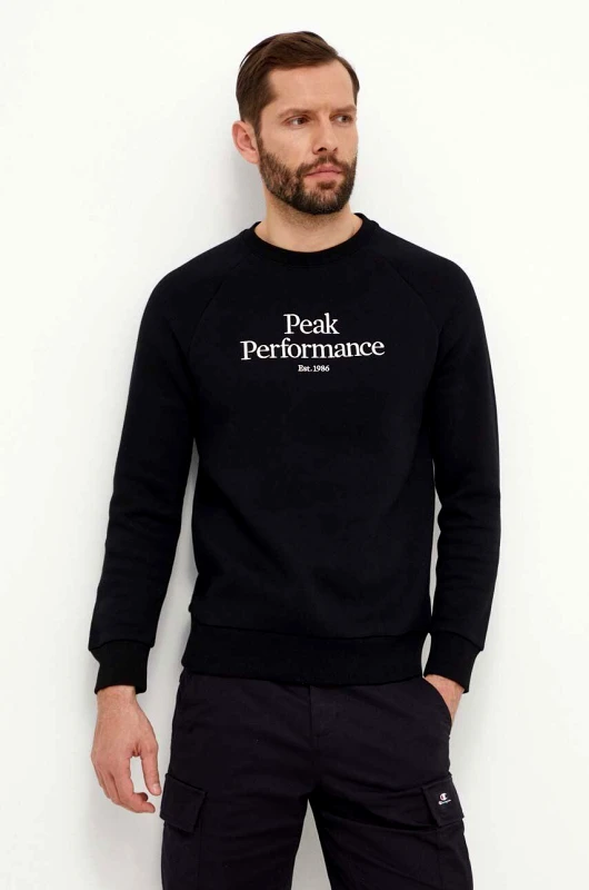 Peak Performance Μπλούζα Peak Performance χρώμα: μαύρο