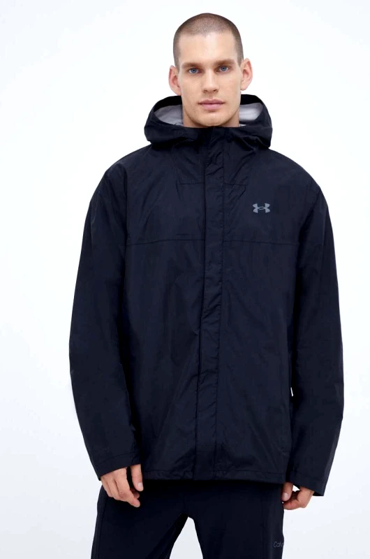 Under Armour Μπουφάν Under Armour χρώμα: μαύρο
