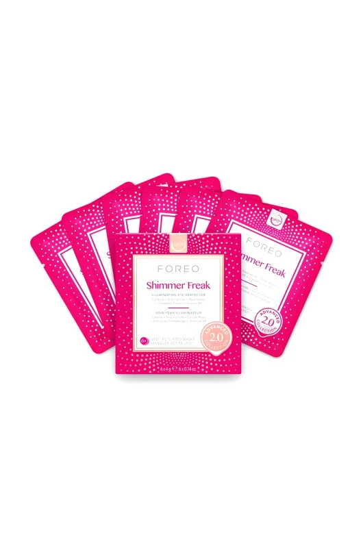 FOREO Ufo ενεργή μάσκα λάμψης FOREO UFO Masks Shimmer Freak 2.0 6-pack