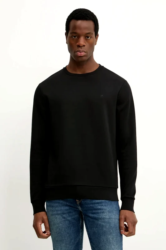 Hackett London Μπλούζα Hackett London χρώμα: μαύρο, HM581165