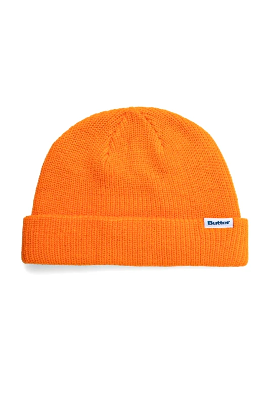 Butter Goods Καπέλο Butter Goods Wharfie Beanie χρώμα: πορτοκαλί, BG243810