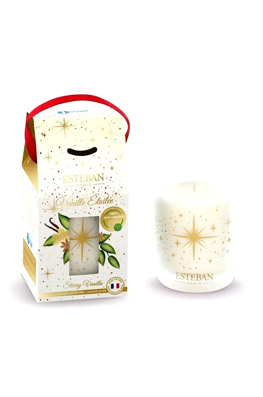 Esteban Αρωματικό κερί Esteban Starry Vanilla 180 g χρώμα: πολύχρωμο