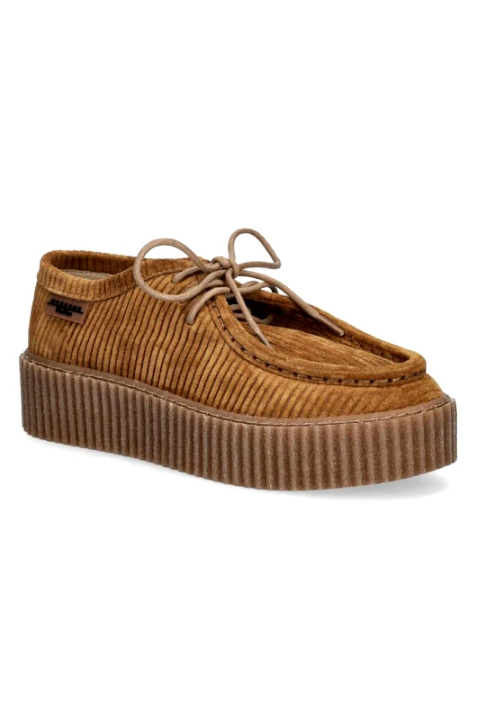 Weekend Max Mara Σουέτ κλειστά παπούτσια Weekend Max Mara KAPOK χρώμα: καφέ, 2515521114600
