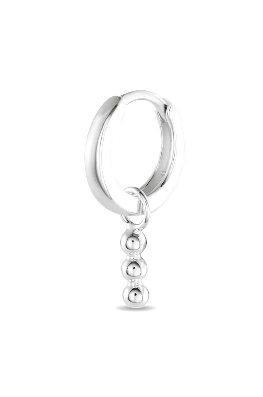 No More Ασημένια σκουλαρίκια No More ER78SS