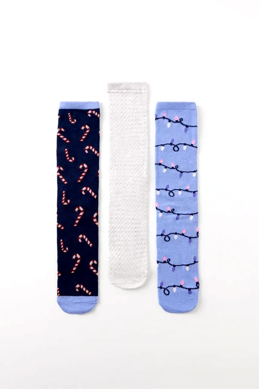 women'secret Βαμβακερές κάλτσες women'secret GENERIC SOCKS PACKS 3-pack χρώμα: πολύχρωμο, 4488635