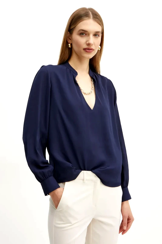 Marciano Guess Μπλουζάκι Marciano Guess GRETA χρώμα: ναυτικό μπλε, 5RGH05 7142A
