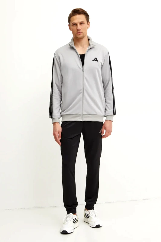 adidas Φόρμα adidas 3S FT TT TS χρώμα: γκρι, JI8876
