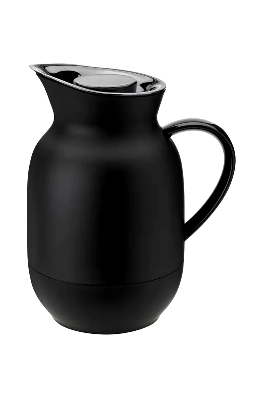 Stelton Θερμική κανάτα Stelton Amphora 1 L χρώμα: μαύρο