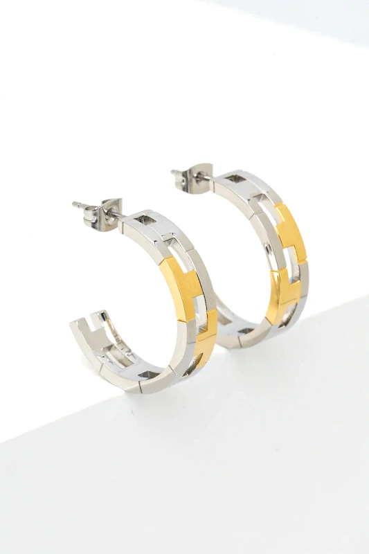 Trussardi Σκουλαρίκια Trussardi T-LOGO TJAXC69