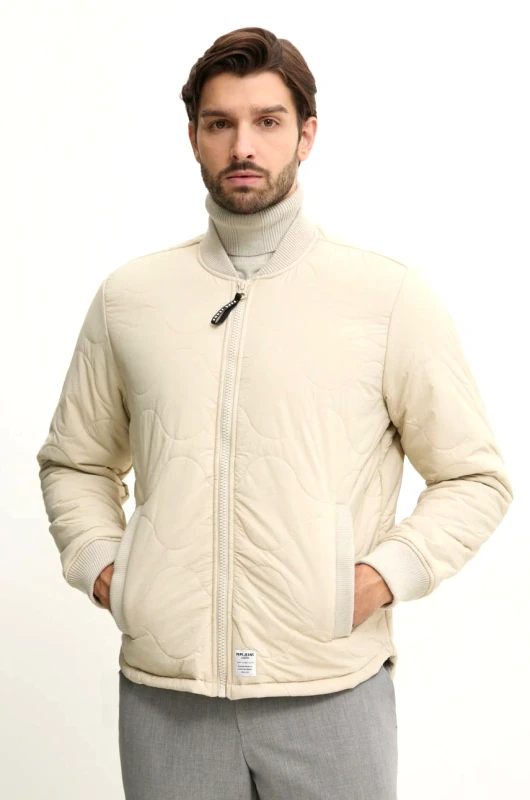 Pepe Jeans Μπουφάν Pepe Jeans MALABAR χρώμα: μπεζ, PM403061