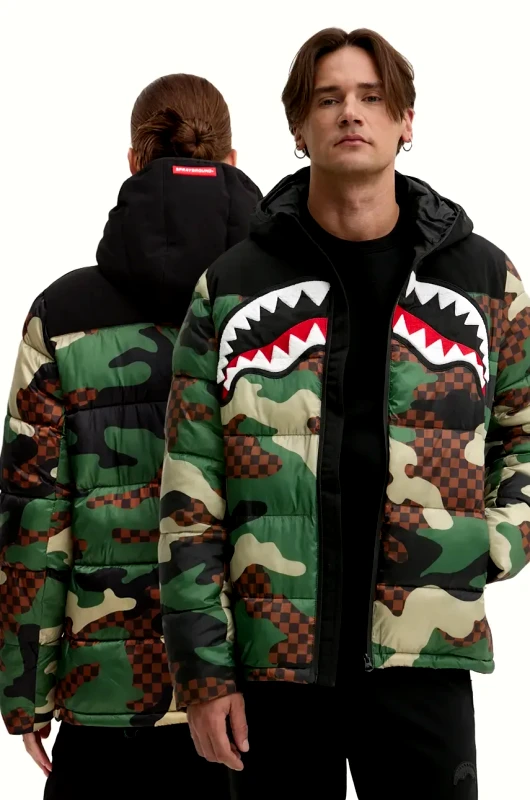 Sprayground Μπουφάν Sprayground χρώμα: πολύχρωμο, 21SFW016S