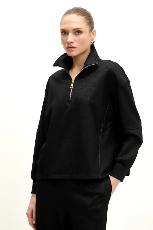 Answear.LAB Μπλούζα Answear.LAB χρώμα: μαύρο