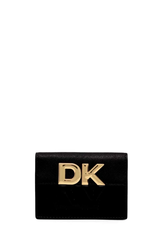 DKNY Θήκη για κάρτες Dkny χρώμα: μαύρο, R42ZKE33