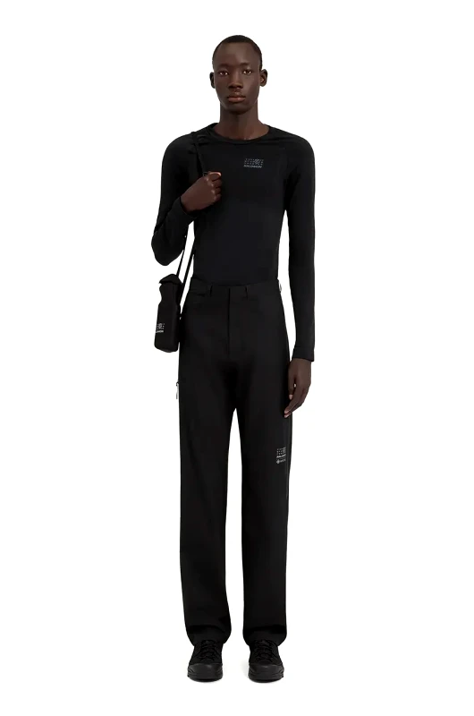 MM6 Maison Margiela Παντελόνι MM6 Maison Margiela x Salomon χρώμα: μαύρο, SH0LA0013.M35200
