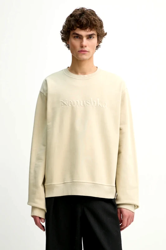 Nanushka Βαμβακερή μπλούζα Nanushka REMY