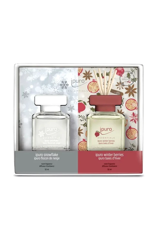 Ipuro Κιτ διάχυσης αρώματος Ipuro Snowflakes & Berries 2 x 50 ml 2-pack χρώμα: πολύχρωμο