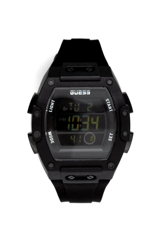 Guess Ρολόι Guess χρώμα: μαύρο