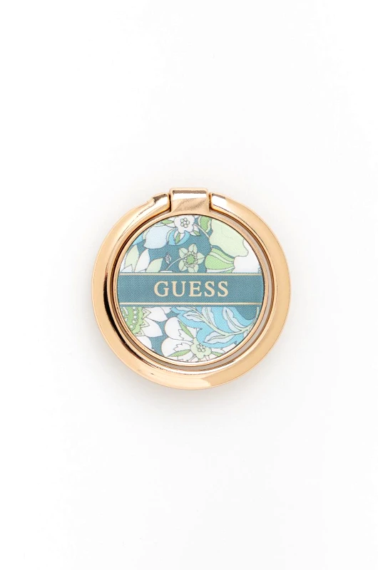 Guess Αυτοκόλλητη υποδοχή για το τηλέφωνο Guess Uchwyt Ring Stand χρώμα: πράσινο