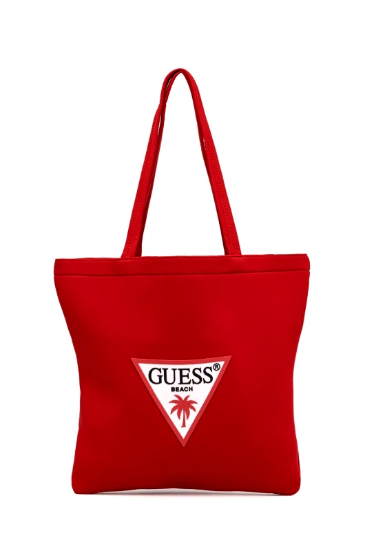Guess Τσάντα Guess χρώμα: κόκκινο