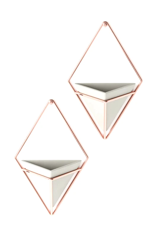 Umbra Umbra Σετ γλάστρες τοίχου Trigg (2-pack)