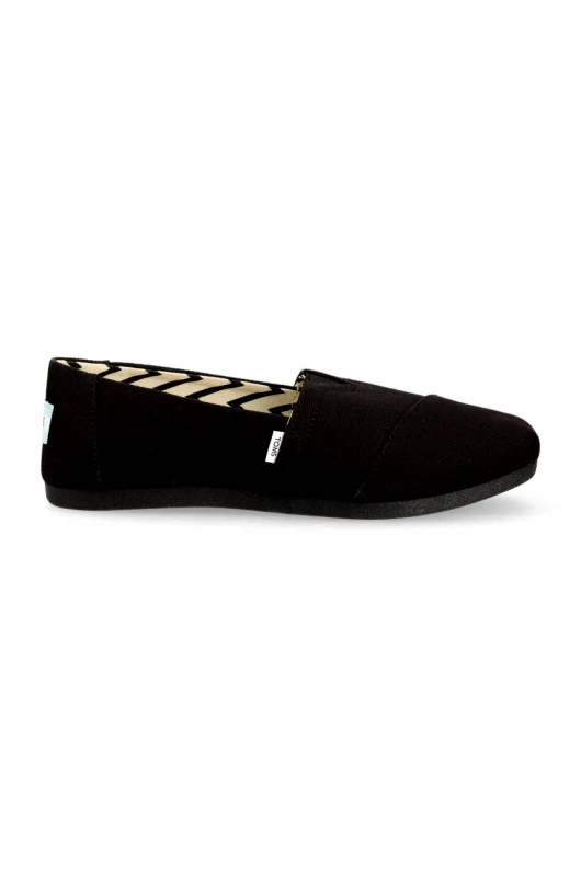 Toms Εσπαντρίγιες Toms Alpargata χρώμα: μαύρο