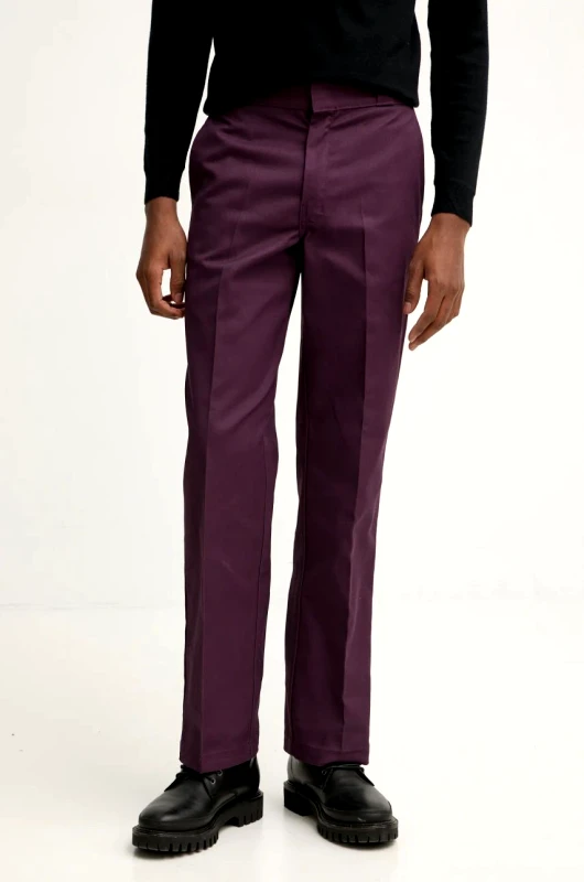 Dickies Παντελόνι Dickies 874 χρώμα: μοβ