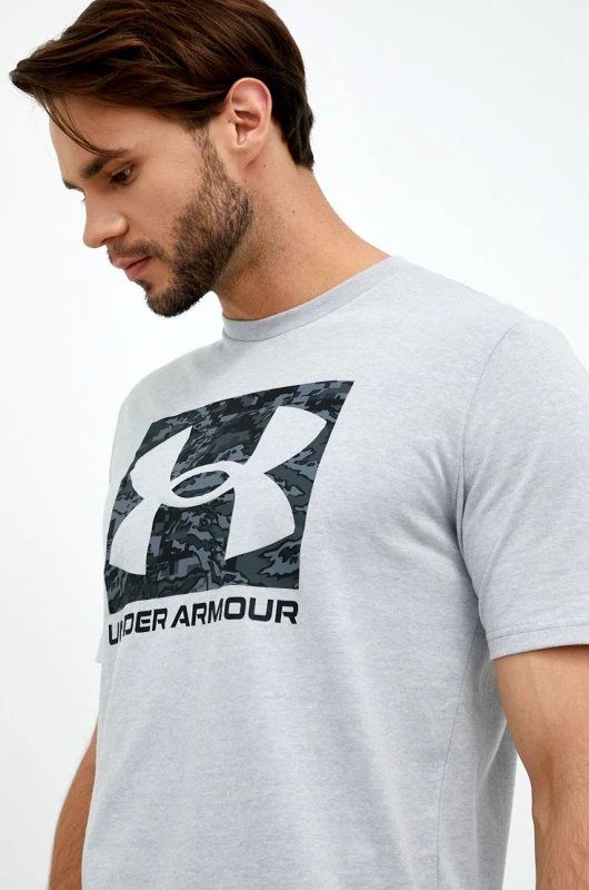 Under Armour Μπλουζάκι Under Armour χρώμα: γκρι