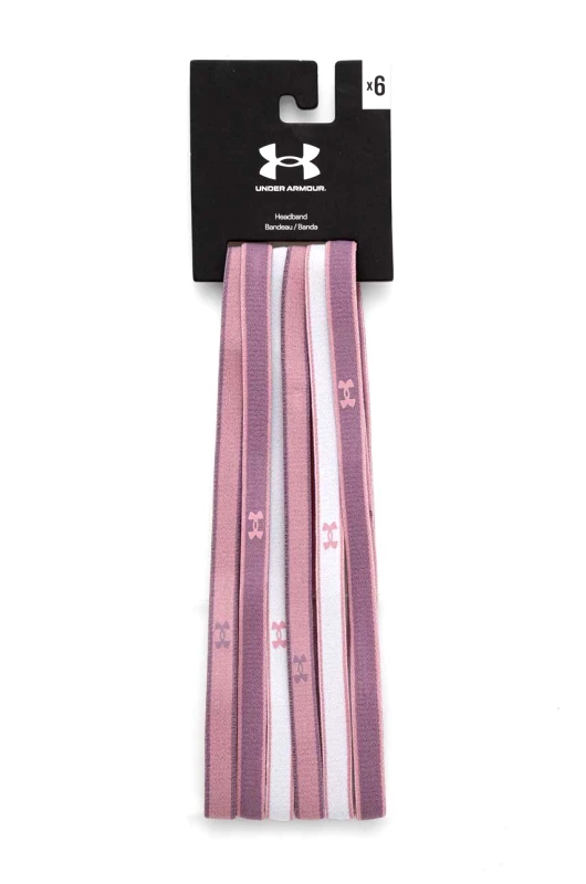 Under Armour Κορδέλες Under Armour 6-pack χρώμα: ροζ