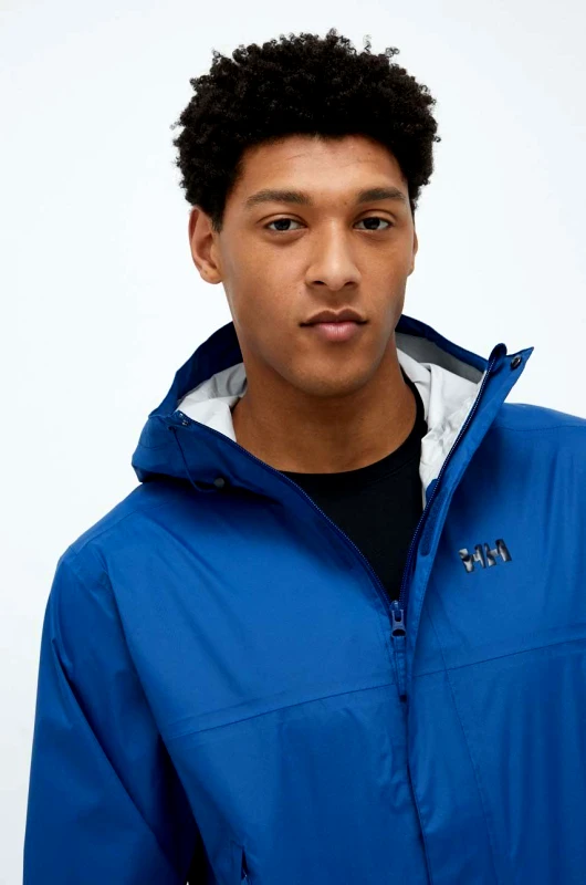 Helly Hansen Αδιάβροχο μπουφάν Helly Hansen loke ανδρικό, χρώμα ναυτικό μπλε 62252
