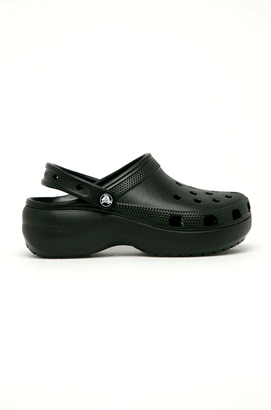 Crocs Παντόφλες Crocs Classic Platform Clog Classic Platform Clog χρώμα: μαύρο, 2675 IL3431 207989