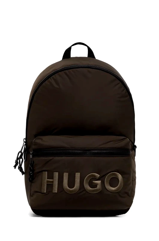 HUGO Σακίδιο πλάτης HUGO χρώμα: πράσινο, 50529437