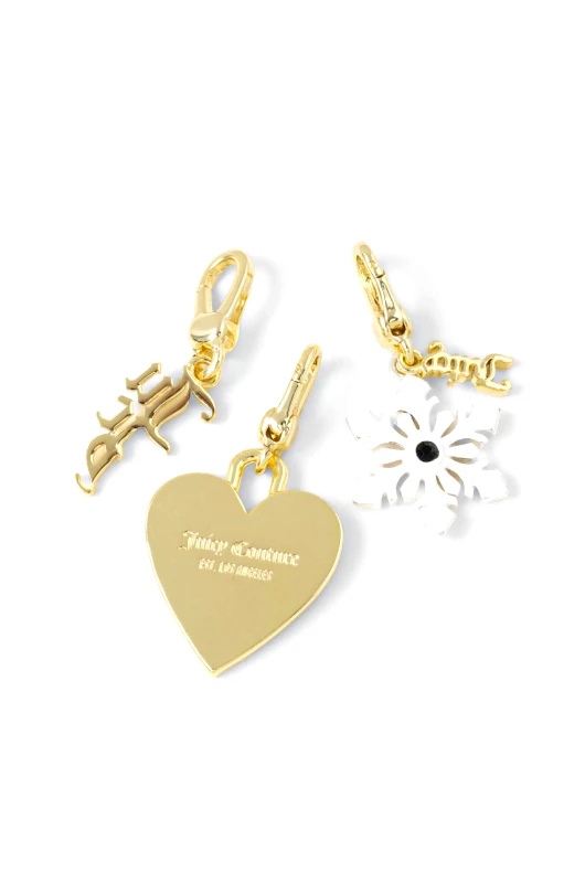 Juicy Couture Charms Juicy Couture SERINA CHRISTMAS CHARM SET 3-pack JCJCH222059