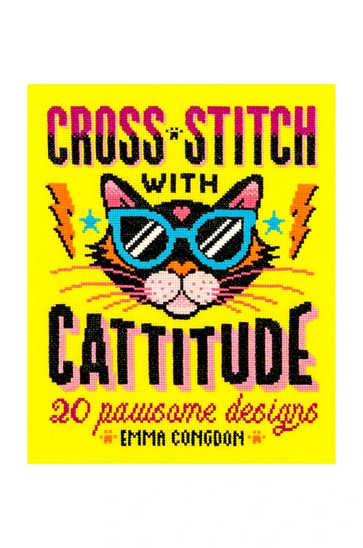 Inne Βιβλίο home & lifestyle Cross Stitch with Cattitude by Emma Congdon, English