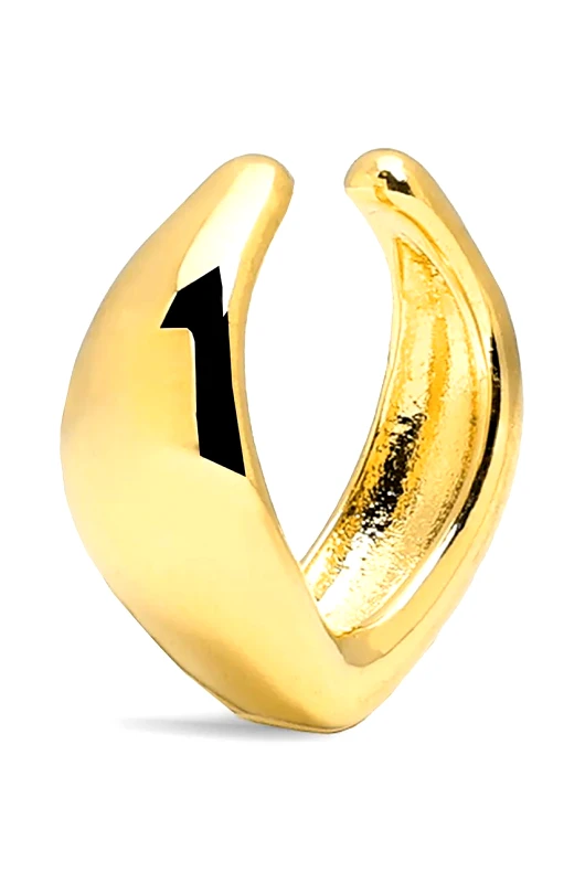 ANIA KRUK Χρυσό σκουλαρίκι-χειροπέδα ANIA KRUK VINTAGE MRUKM2680Z