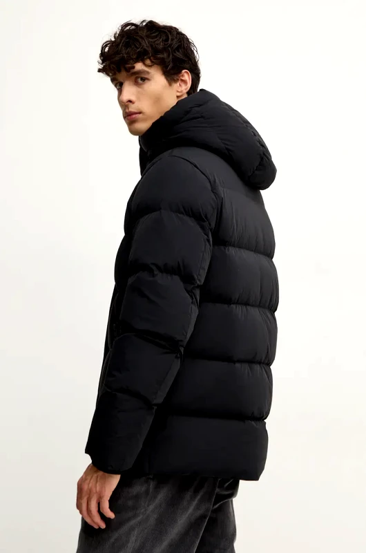 Mackage Μπουφάν με επένδυση από πούπουλα MACKAGE ανδρικό, χρώμα: μαύρο, GRAYDON-CITY