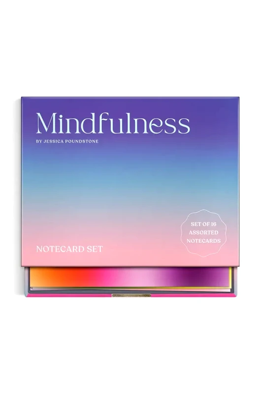 Galison Σετ καρτ ποστάλ Galison Mindfulness by Jessica Poundstone 16-pack