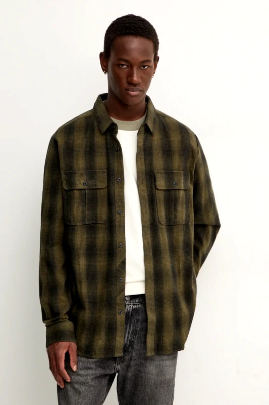 Volcom Πουκάμισο Volcom χρώμα: πράσινο, A0532403