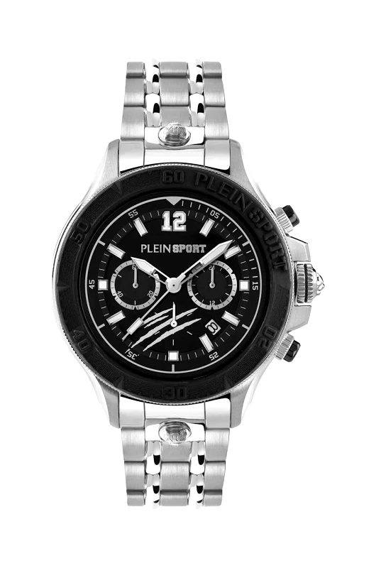 Plein Sport Ρολόι PLEIN SPORT χρώμα: ασημί, PS6BA0624