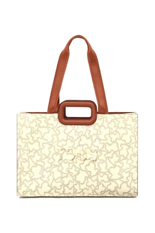 Tous Τσάντα Tous KAOS ICON χρώμα: μπεζ, 2001946401