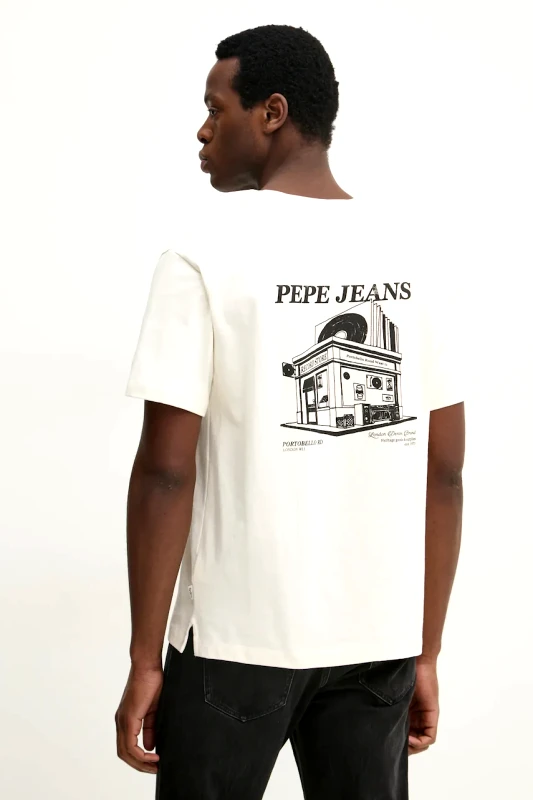 Pepe Jeans Βαμβακερό μπλουζάκι Pepe Jeans DALTON TEE