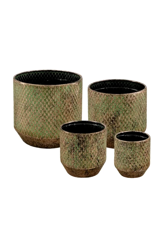 Inne Σετ καλύμματα γλάστρας home & lifestyle 4-pack χρώμα: ροζ
