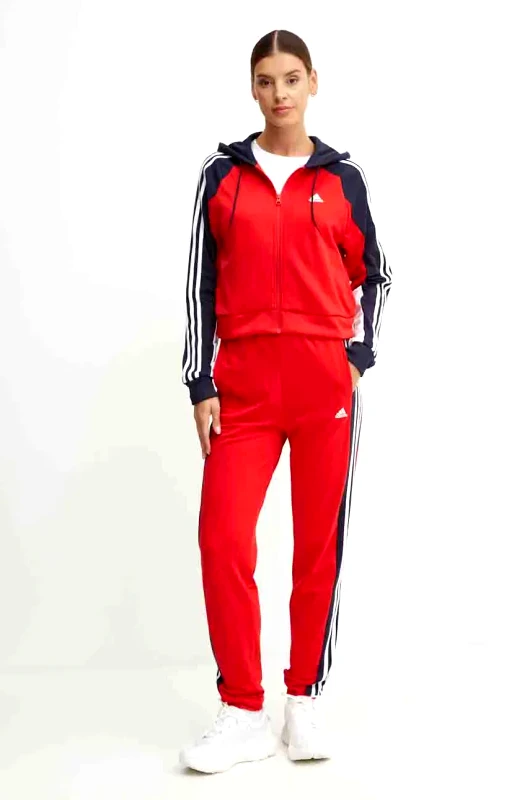 adidas Φόρμα adidas Boldblock χρώμα: κόκκινο, IX9270