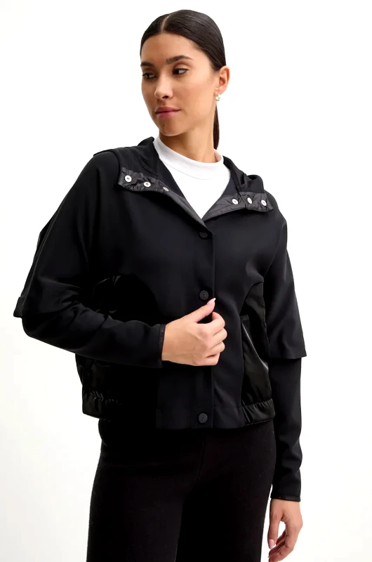 Sportalm Μπουφάν Sportalm χρώμα: μαύρο, 1850012510