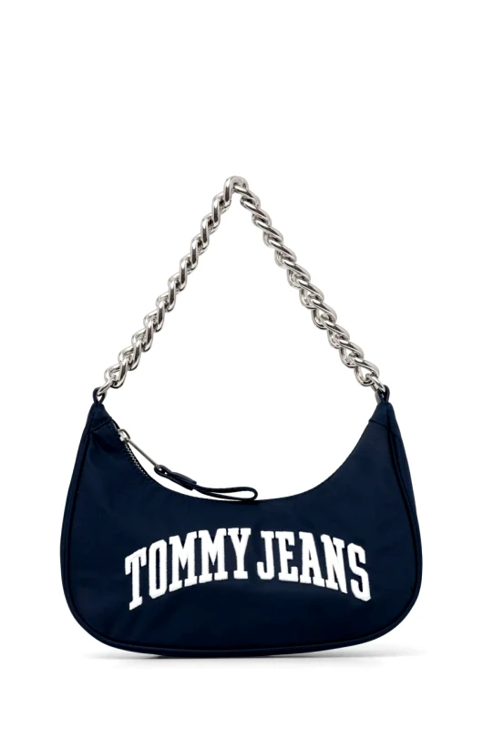 Tommy Jeans Τσάντα Tommy Jeans χρώμα: ναυτικό μπλε, AW0AW16983